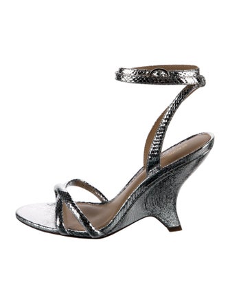 Veronica Beard Leather Sandals