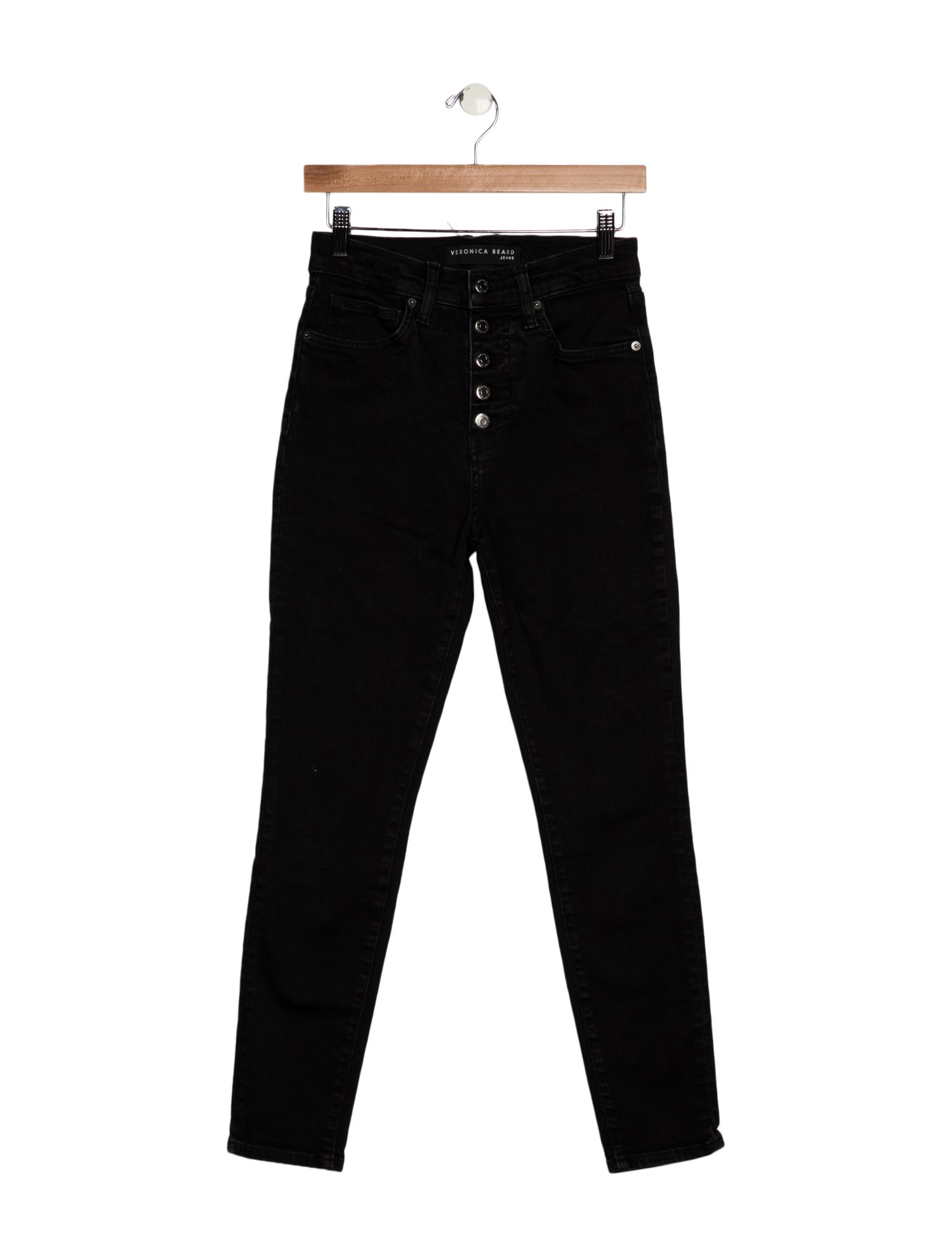 Veronica Beard Mid-Rise Skinny Leg Jeans