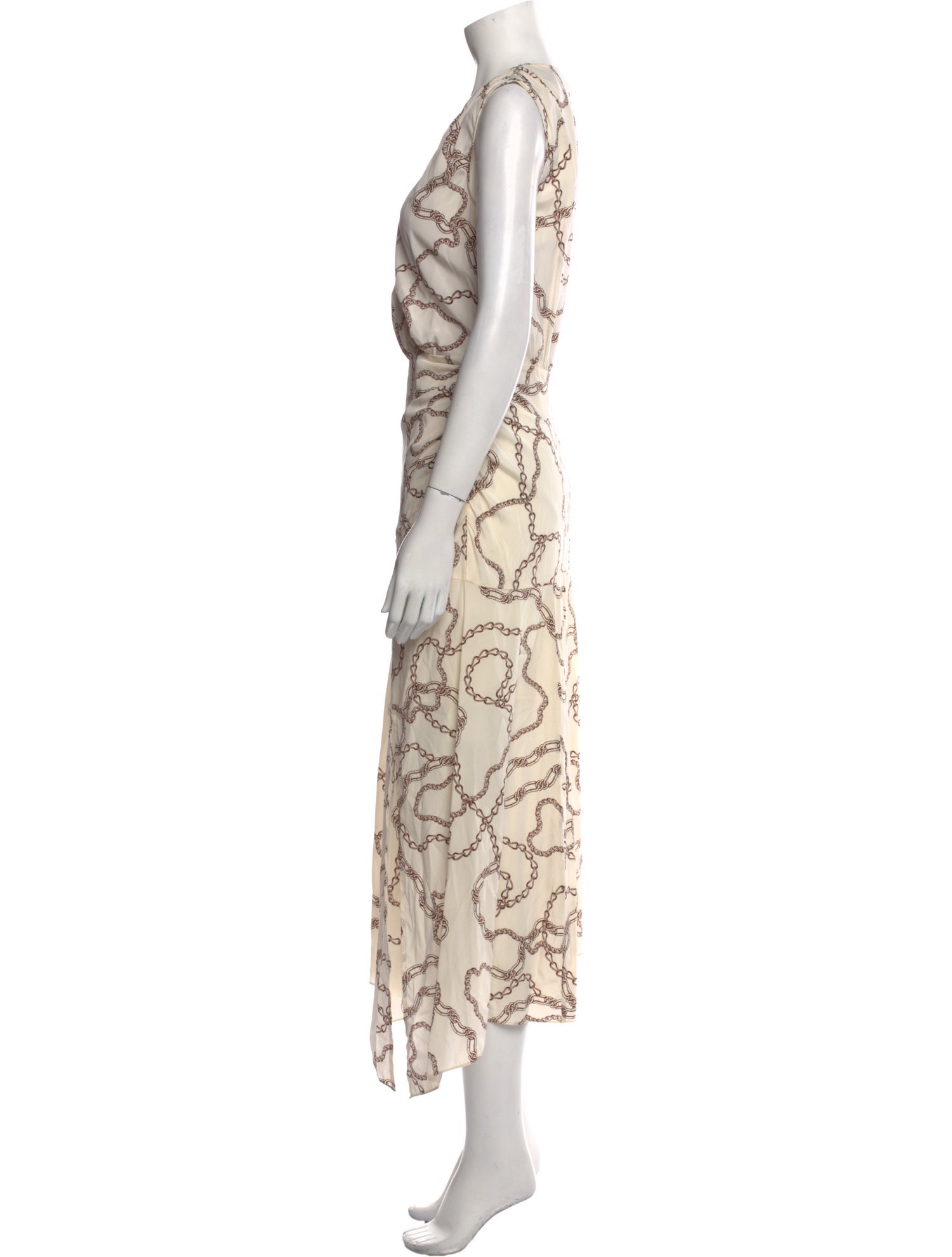 Veronica Beard Silk Long Dress