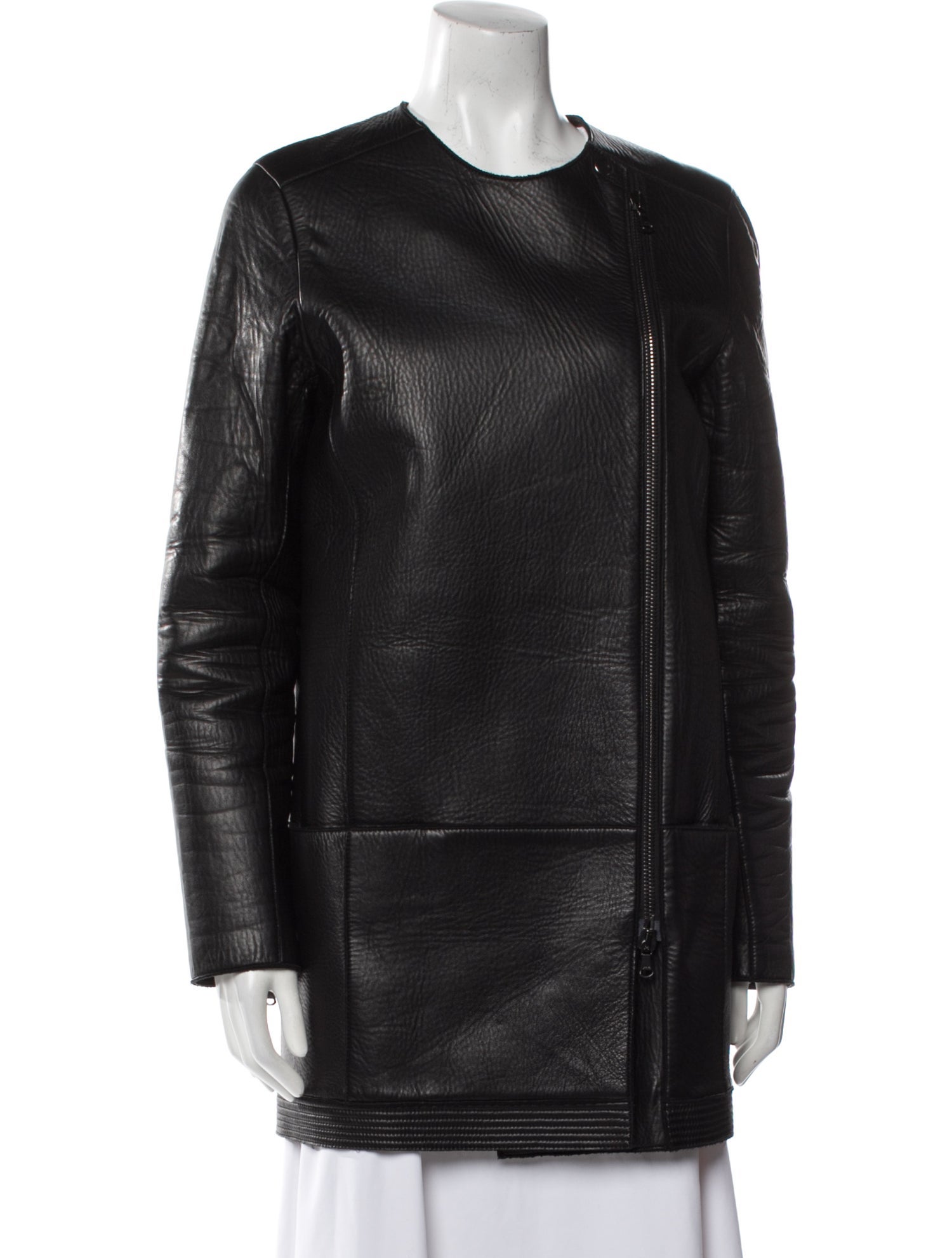 Veronica Beard Leather Coat