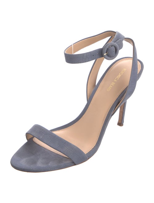 Veronica Beard Suede Slingback Sandals