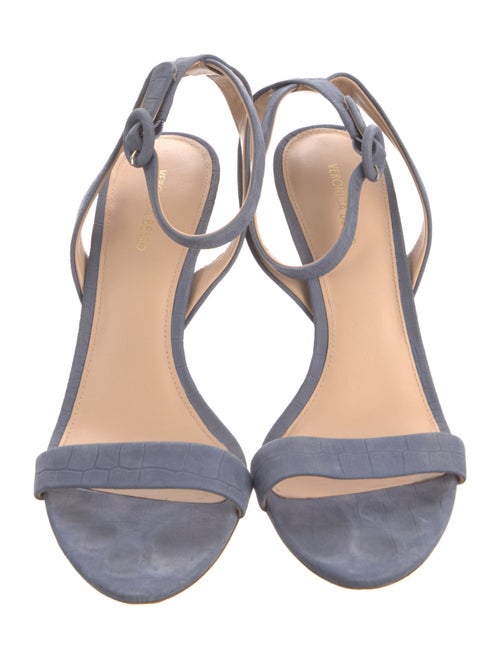 Veronica Beard Suede Slingback Sandals