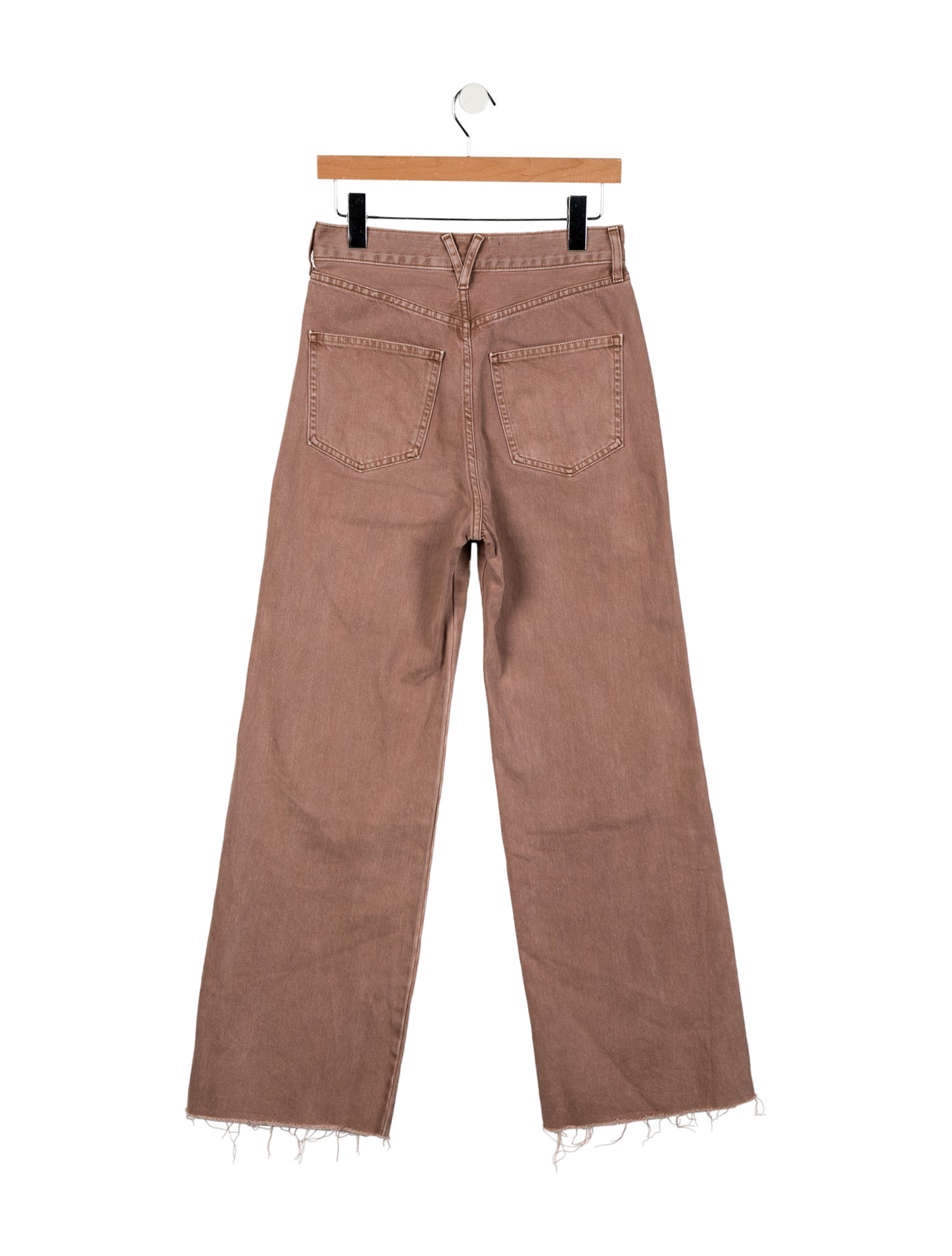 Veronica Beard High-Rise Wide Leg Jeans