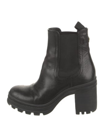 Veronica Beard Leather Chelsea Boots