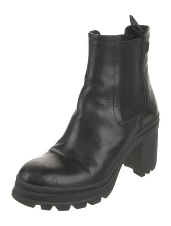 Veronica Beard Leather Chelsea Boots