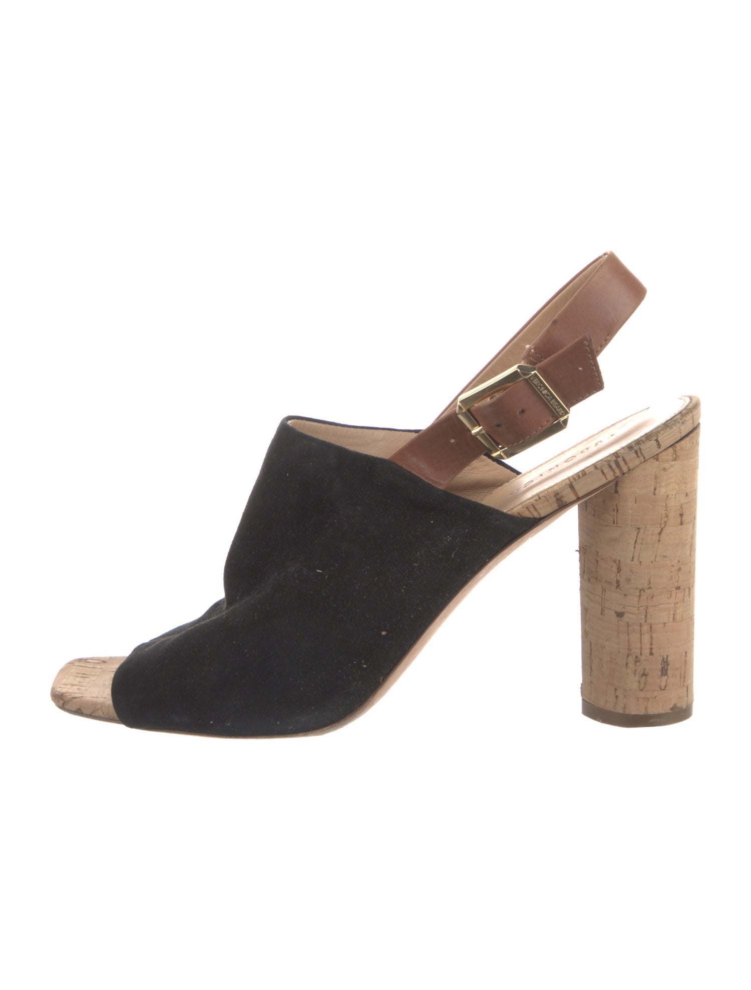 Veronica Beard Suede Slingback Sandals