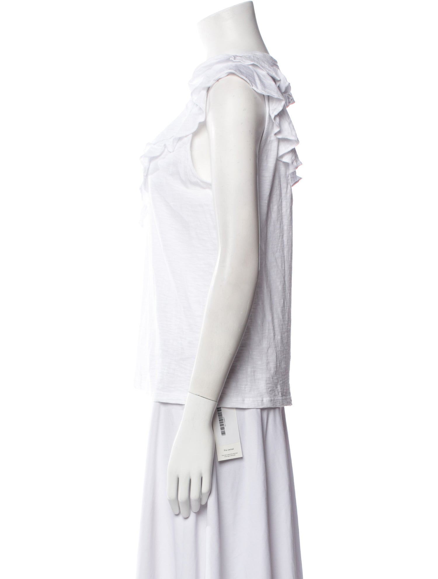 Veronica Beard V-Neck Sleeveless Top