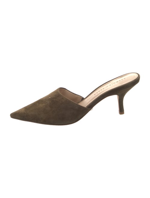 Veronica Beard Suede Mules
