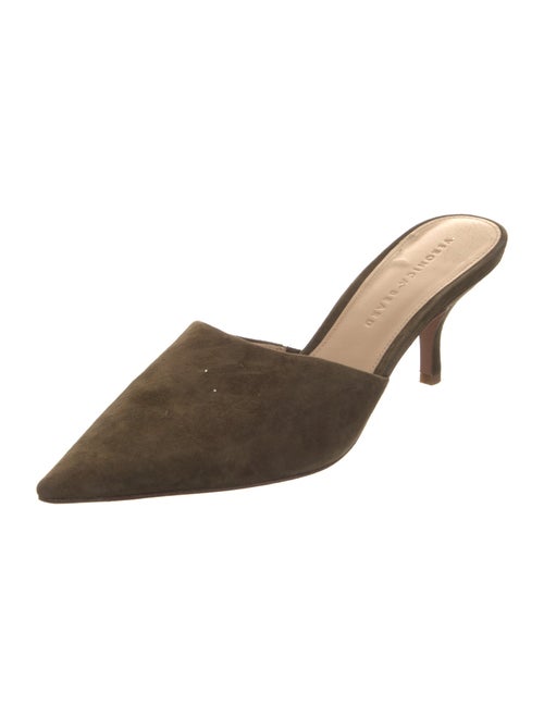 Veronica Beard Suede Mules