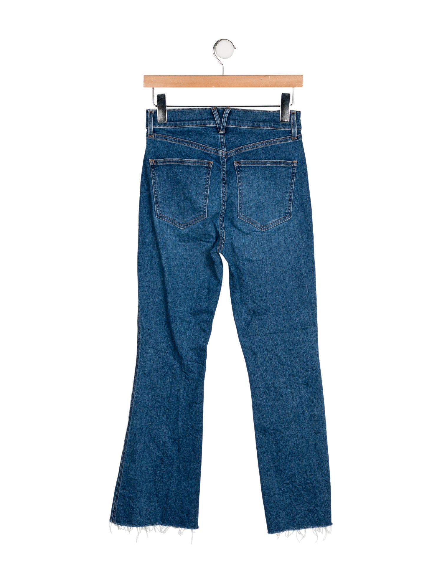 Veronica Beard High-Rise Wide Leg Jeans
