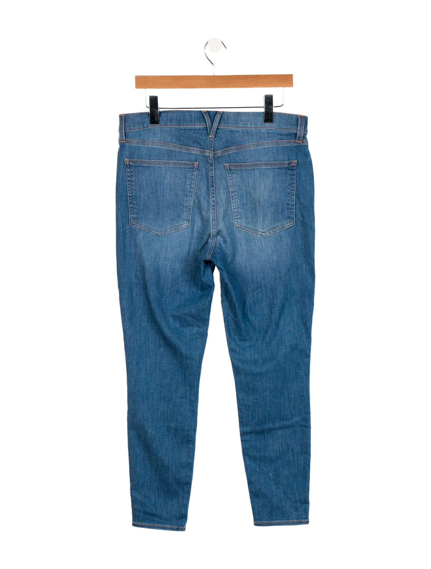 Veronica Beard Mid-Rise Skinny Leg Jeans