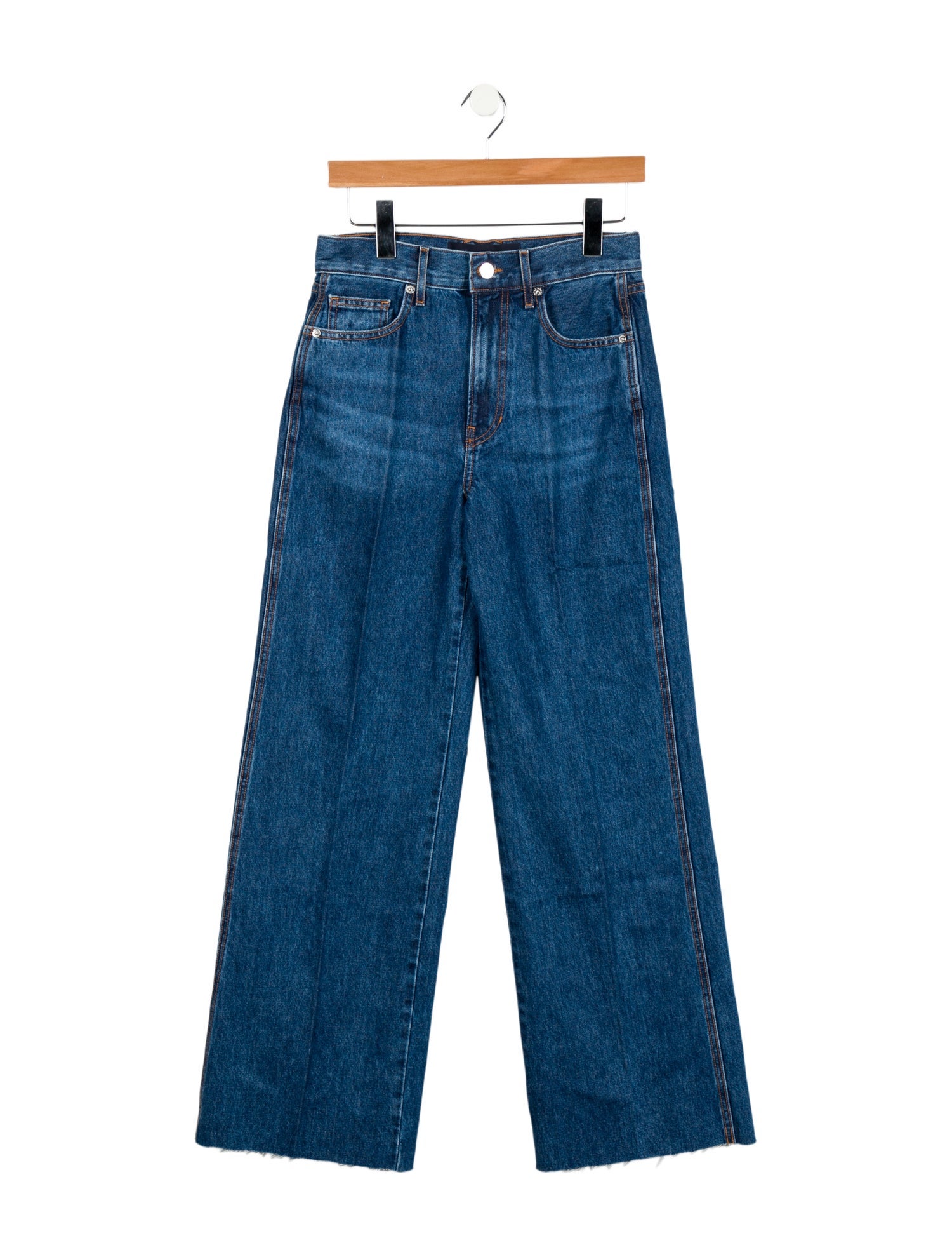 Veronica Beard High-Rise Wide Leg Jeans w/ Tags