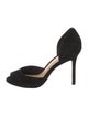 Veronica Beard Suede D'Orsay Pumps