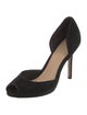 Veronica Beard Suede D'Orsay Pumps