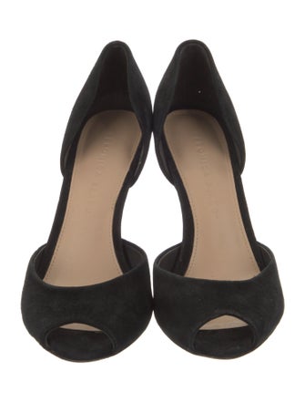 Veronica Beard Suede D'Orsay Pumps