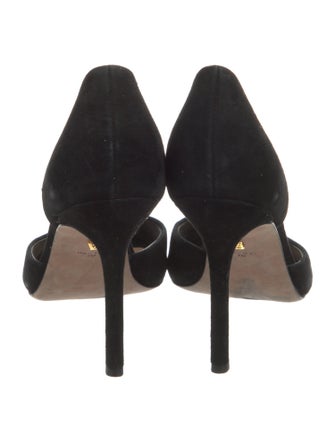 Veronica Beard Suede D'Orsay Pumps