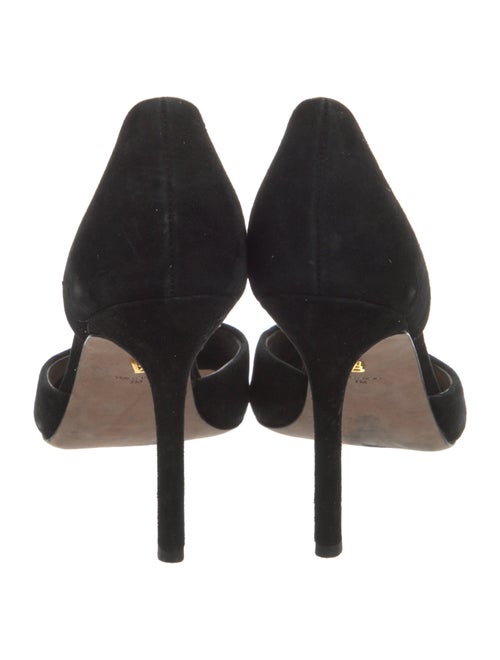 Veronica Beard Suede D'Orsay Pumps