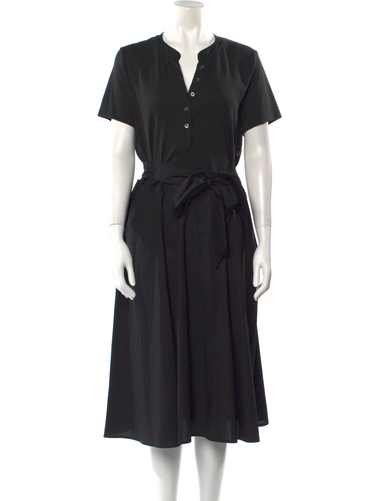 Veronica Beard V-Neck Midi Length Dress