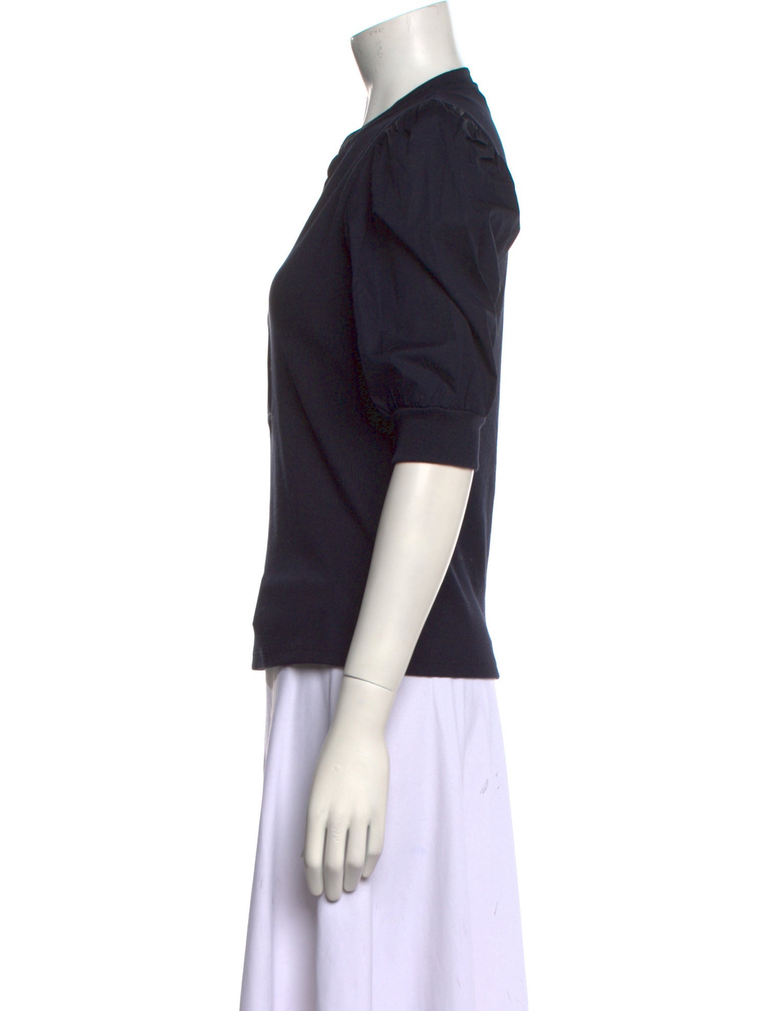 Veronica Beard V-Neck Three-Quarter Sleeve Blouse w/ Tags