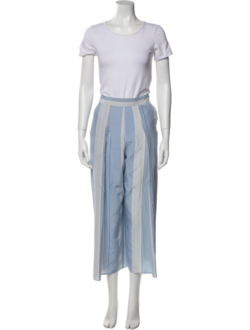 Veronica Beard Silk Printed Pant Set