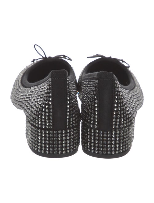 Veronica Beard Suede Crystal Embellishments Pumps