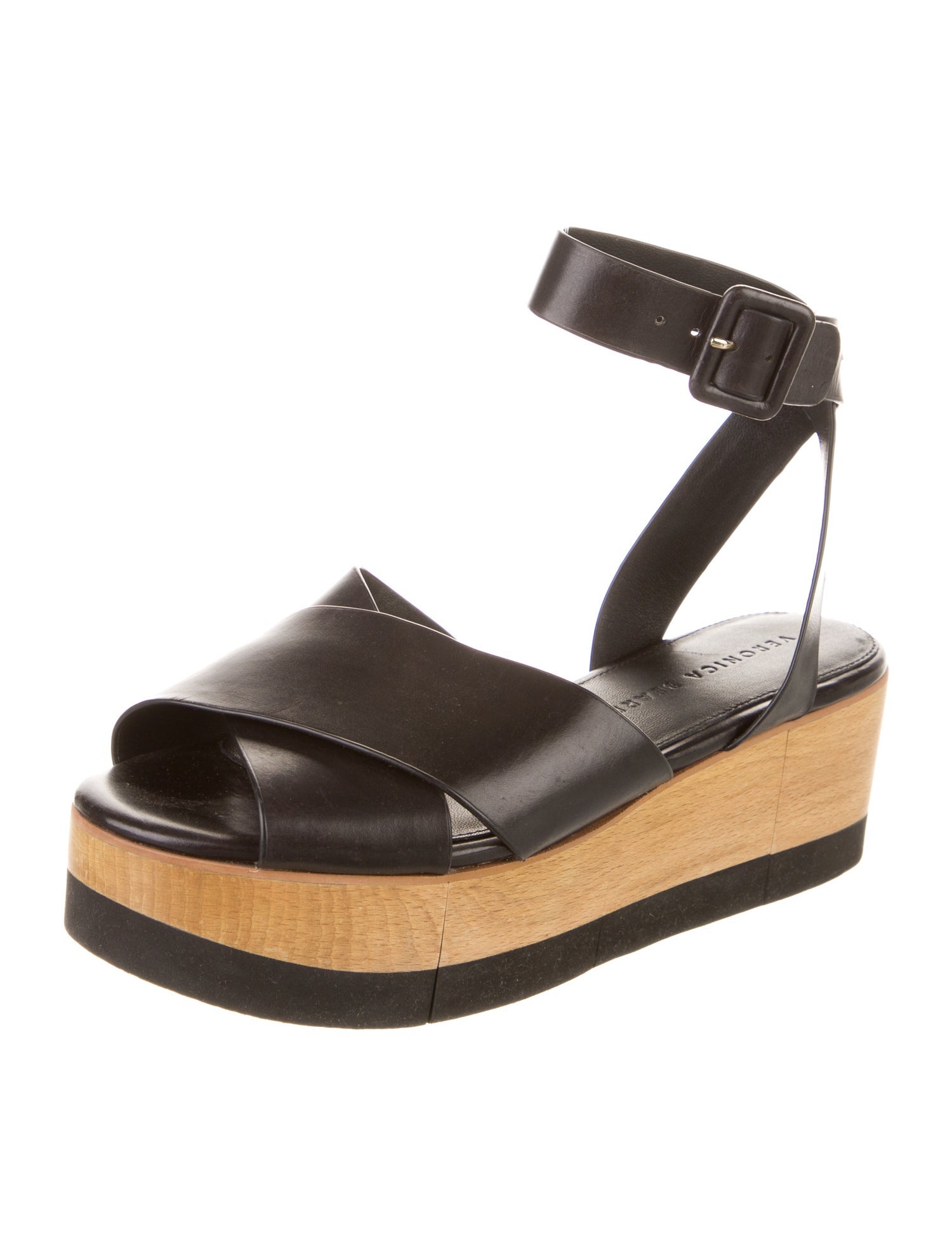 Veronica Beard Leather Sandals