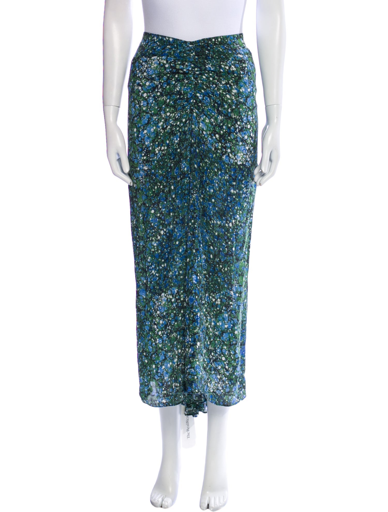 Veronica Beard Floral Print Midi Length Skirt