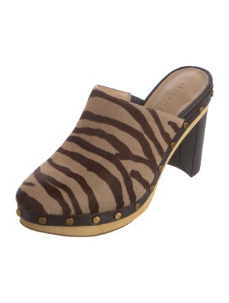 Veronica Beard Ponyhair Slides