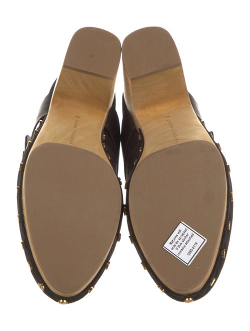 Veronica Beard Suede Studded Accents Slides