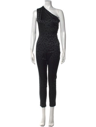 Veronica Beard One-Shoulder Jumpsuit