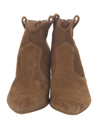Veronica Beard Suede Western Boots