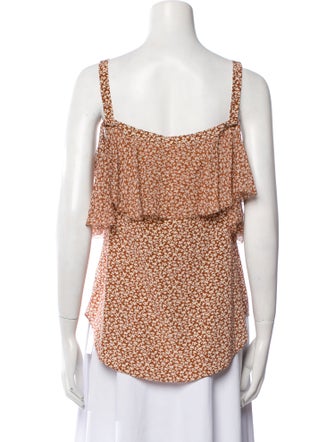 Veronica Beard Silk Printed Blouse