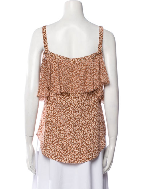 Veronica Beard Silk Printed Blouse