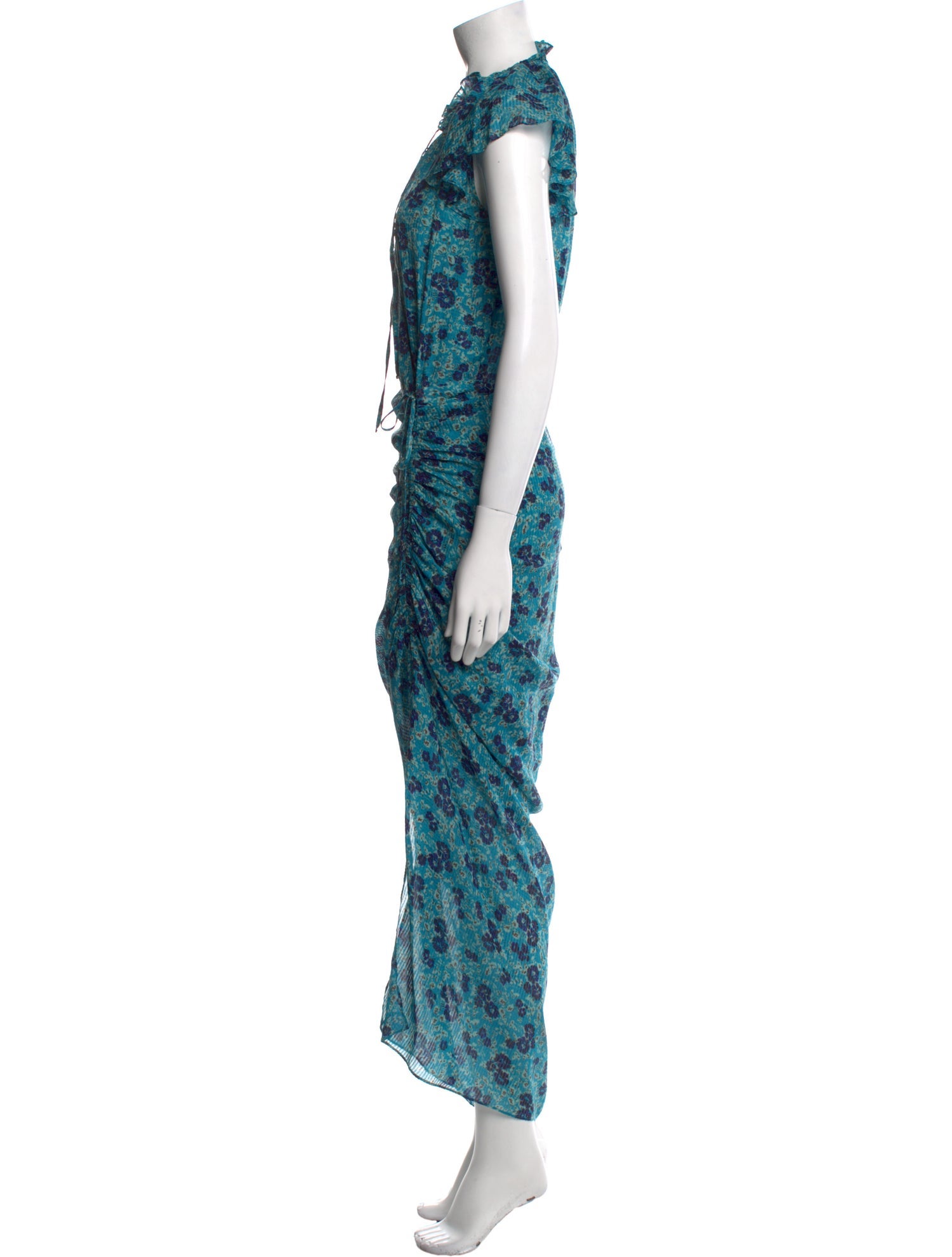 Veronica Beard Silk Long Dress