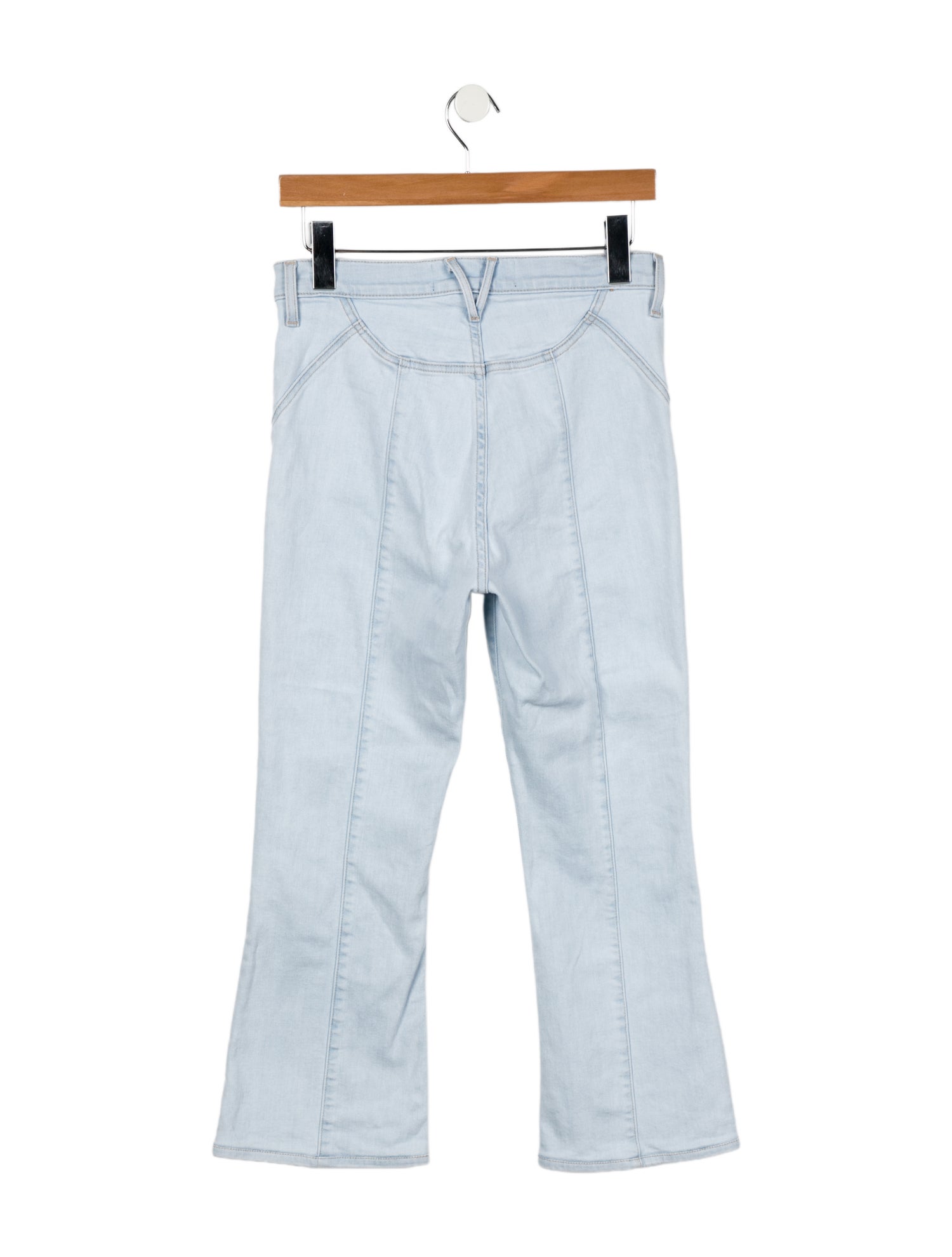 Veronica Beard High-Rise Wide Leg Jeans