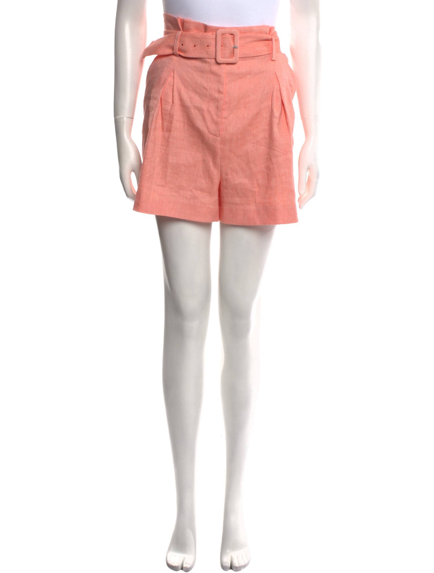 Veronica Beard Linen Mini Shorts