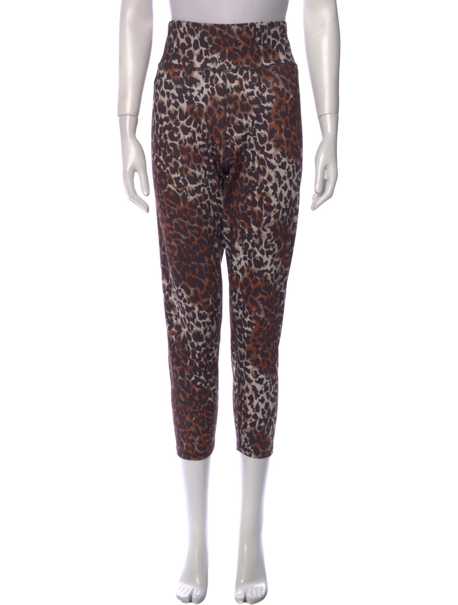 Veronica Beard Animal Print Skinny Leg Pants