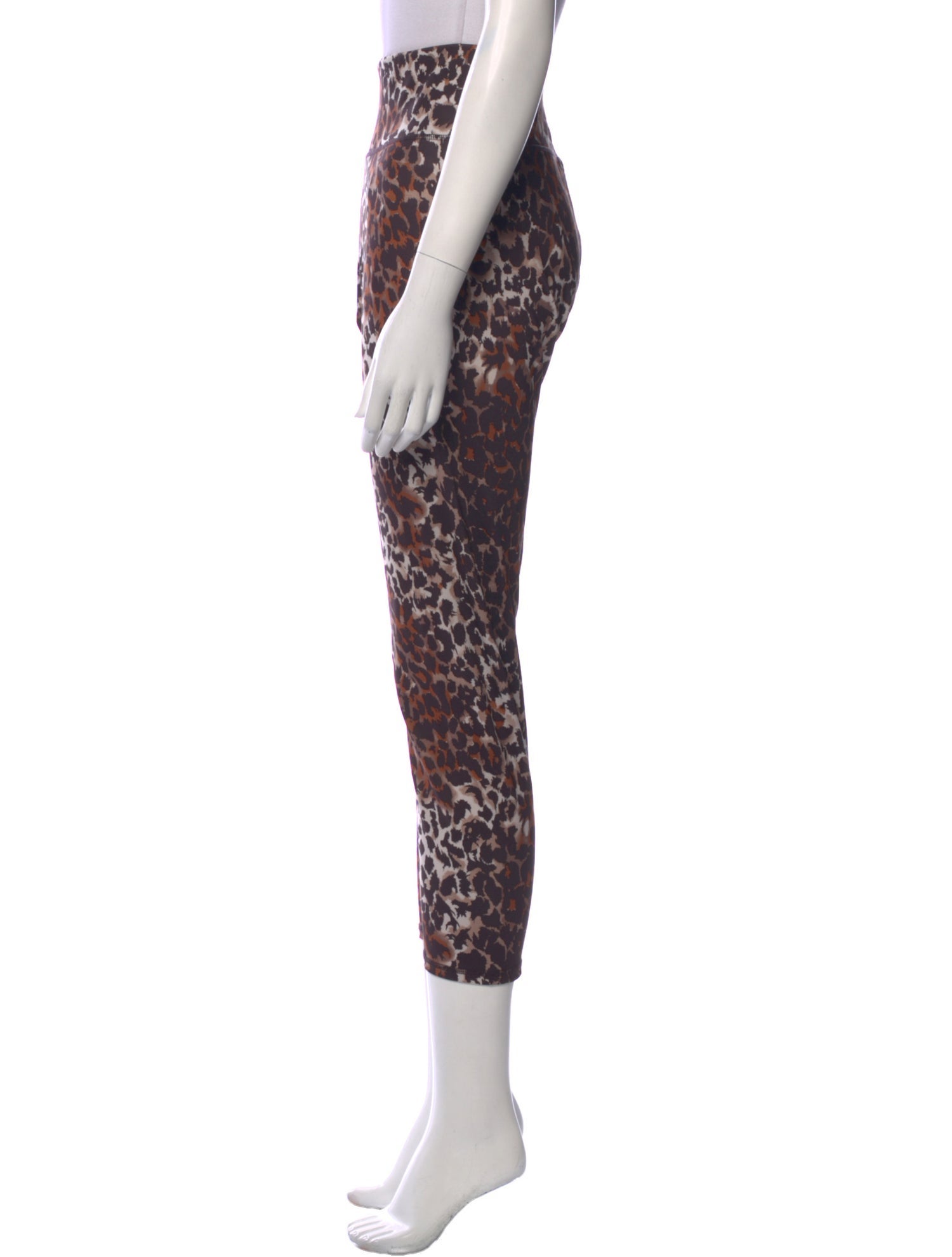 Veronica Beard Animal Print Skinny Leg Pants