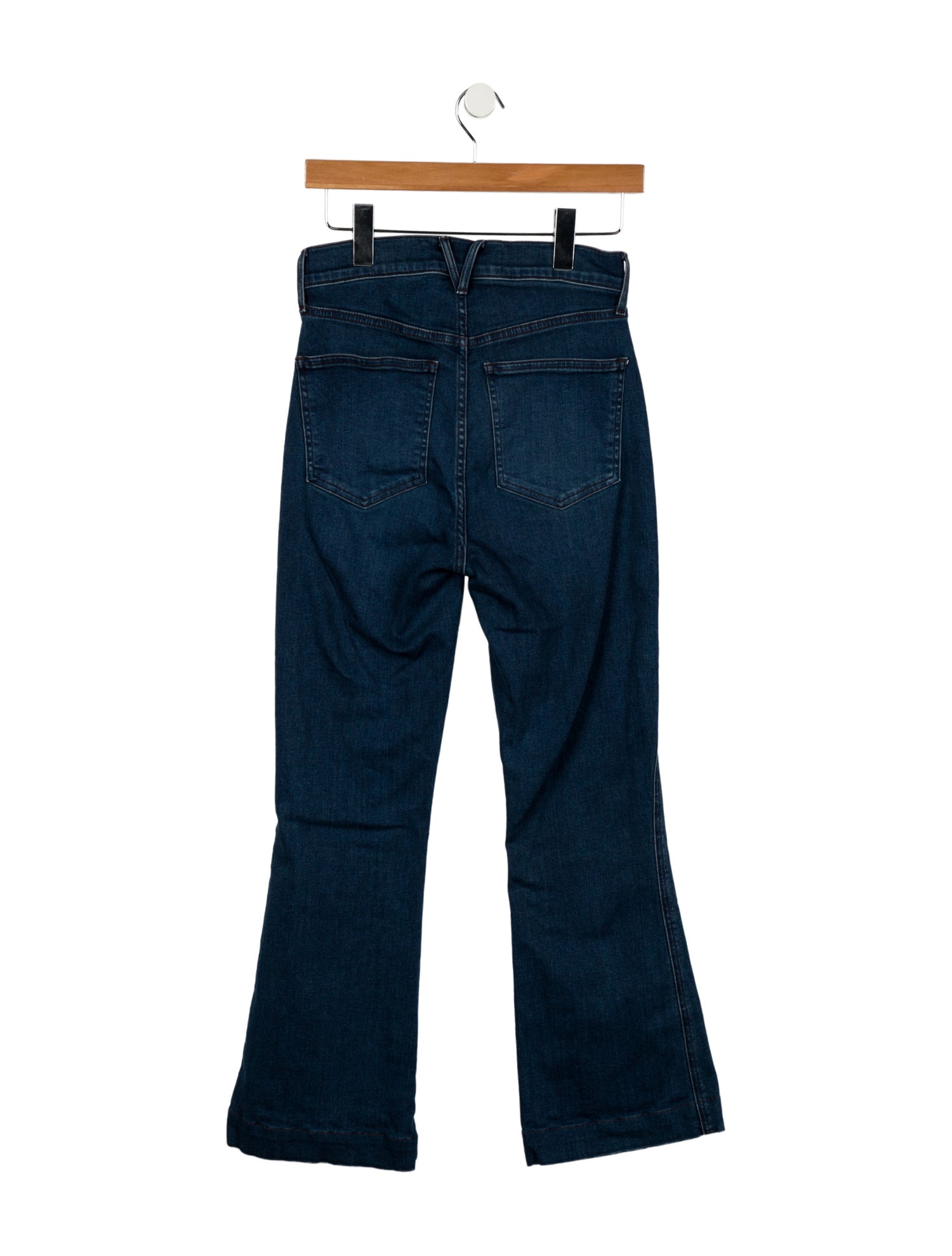 Veronica Beard High-Rise Wide Leg Jeans