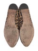 Veronica Beard Canvas Animal Print Loafers