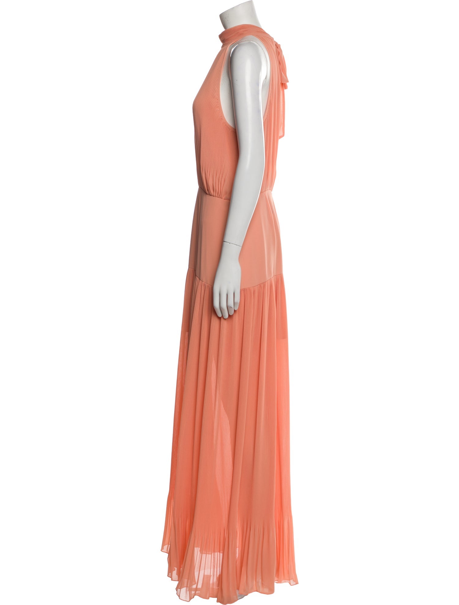 Veronica Beard Mock Neck Long Dress