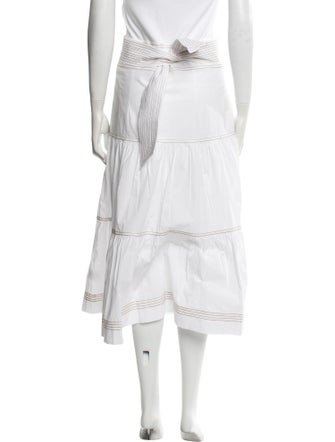 Veronica Beard V-Neck Long Dress