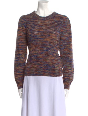 Veronica Beard Striped Crew Neck Sweater