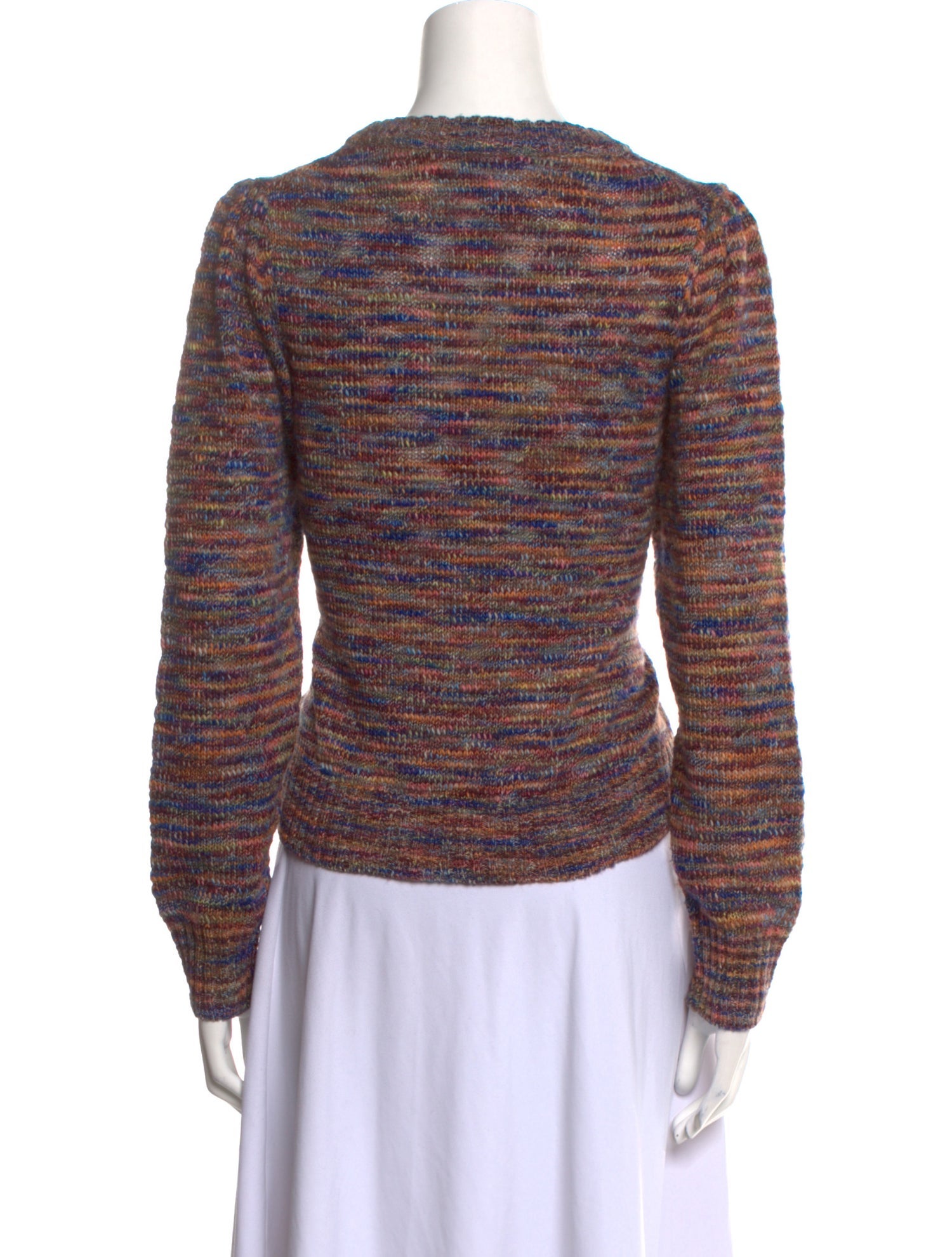 Veronica Beard Striped Crew Neck Sweater