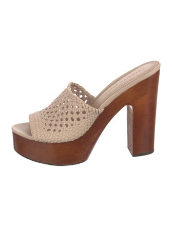 Veronica Beard Leather Slides