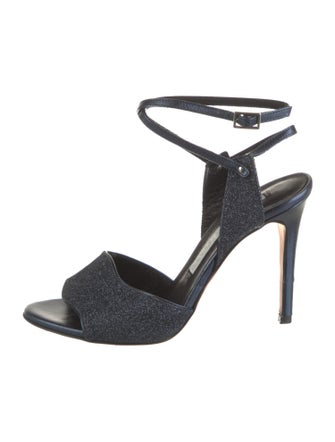 Veronica Beard Glitter Accents Sandals