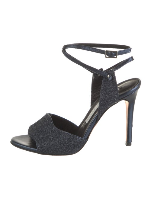 Veronica Beard Glitter Accents Sandals