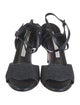 Veronica Beard Glitter Accents Sandals