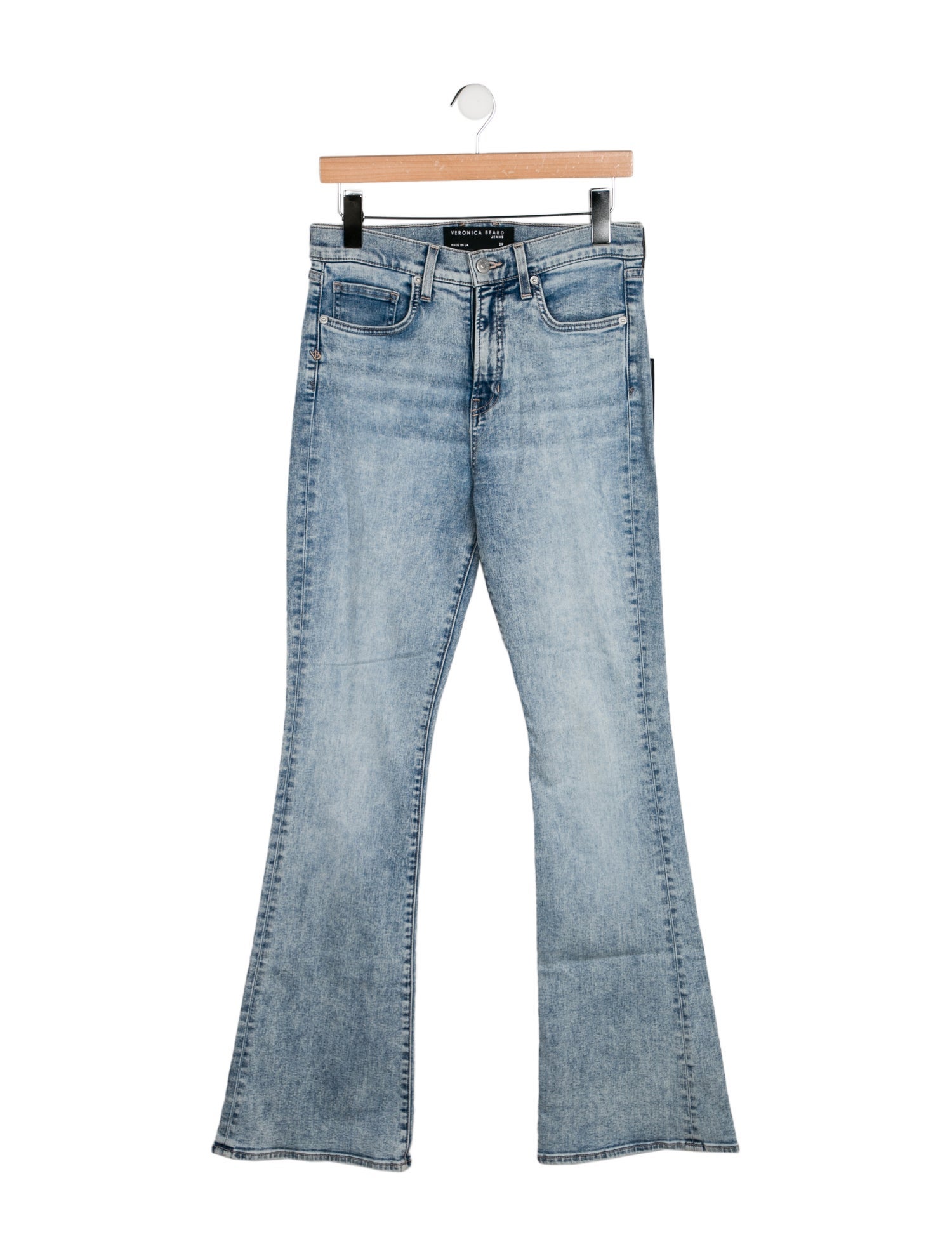 Veronica Beard High-Rise Wide Leg Jeans w/ Tags