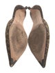 Veronica Beard Suede Animal Print Mules